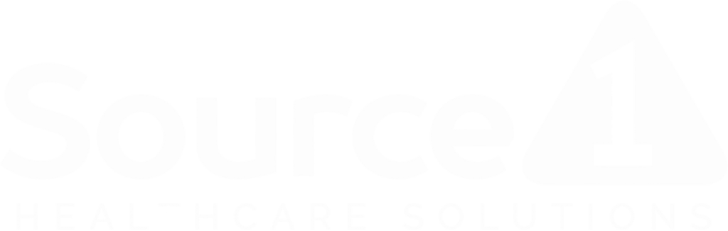 Source 1 White Logo